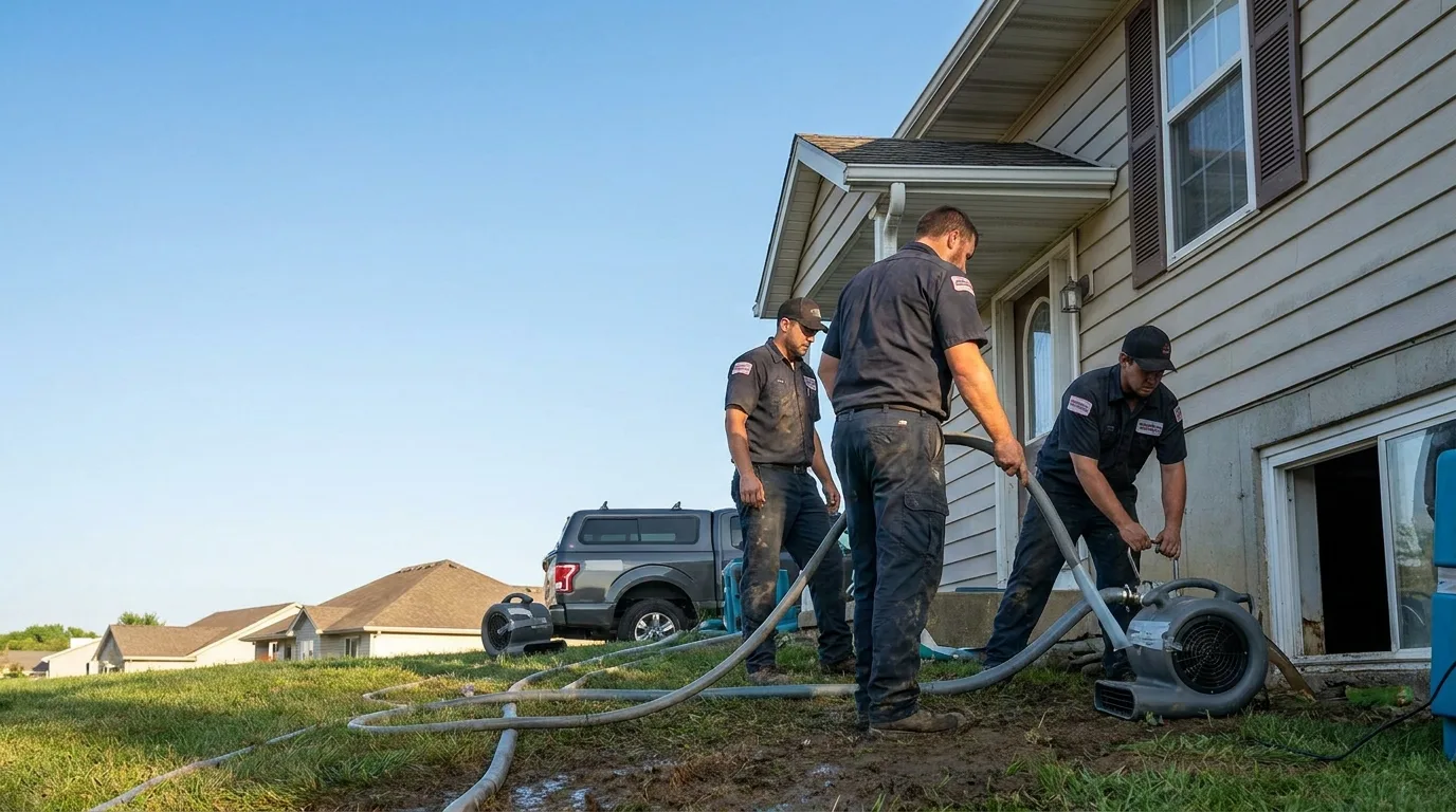 Water Removal in Blue Creek, OH near me